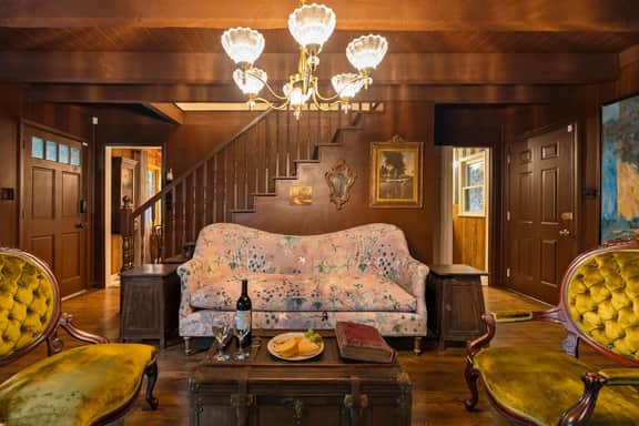 Romantic Asheville Log Cabin w/ Hot Tub & Gym - Image 3